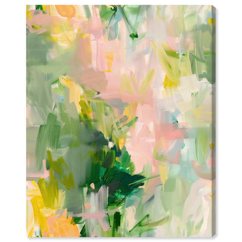 «Quantum Hues II», toile abstraite texturée par Art Remedy, Toile tendue, H 20 po x l 16 po
