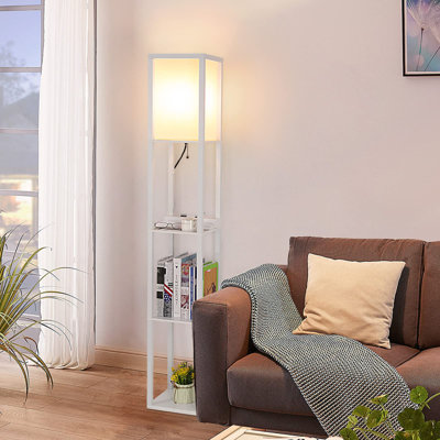 Ileana 62.99'' Black Traditional Floor Lamp
