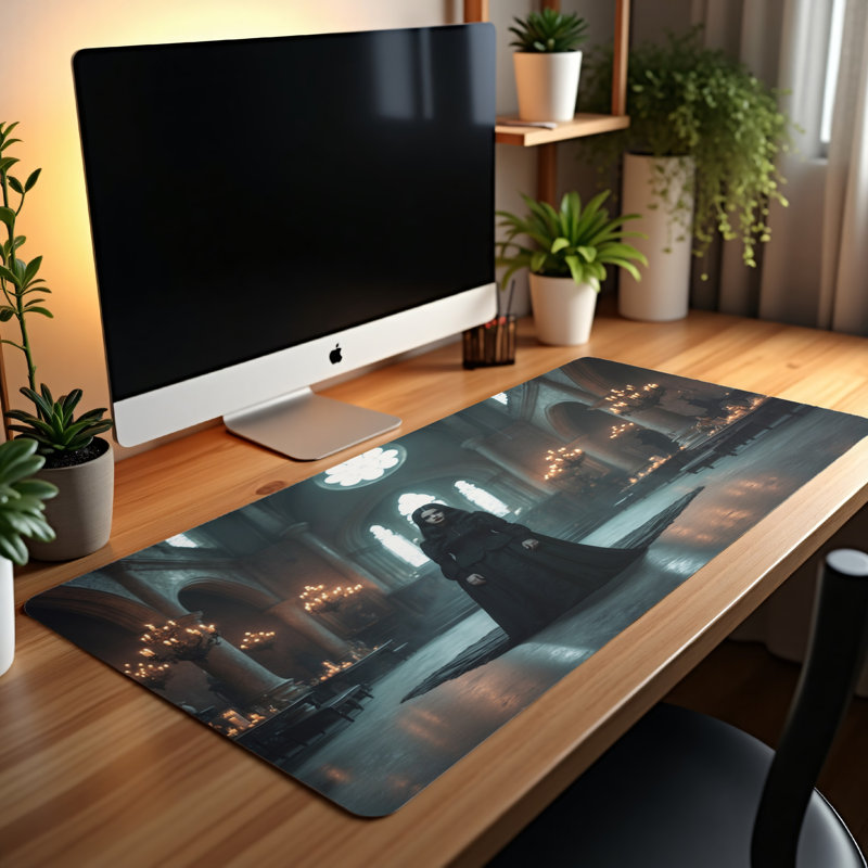 Polyester Desk Pad, 23.6x13.8