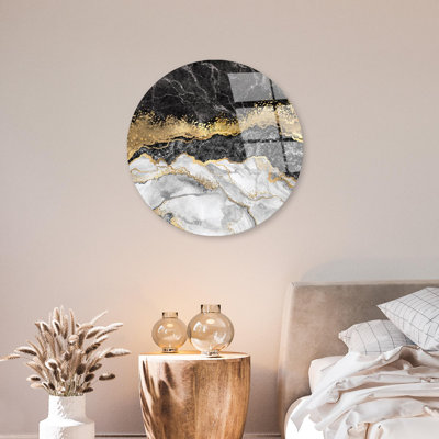 Boze Wall Decor on Tempered Glass