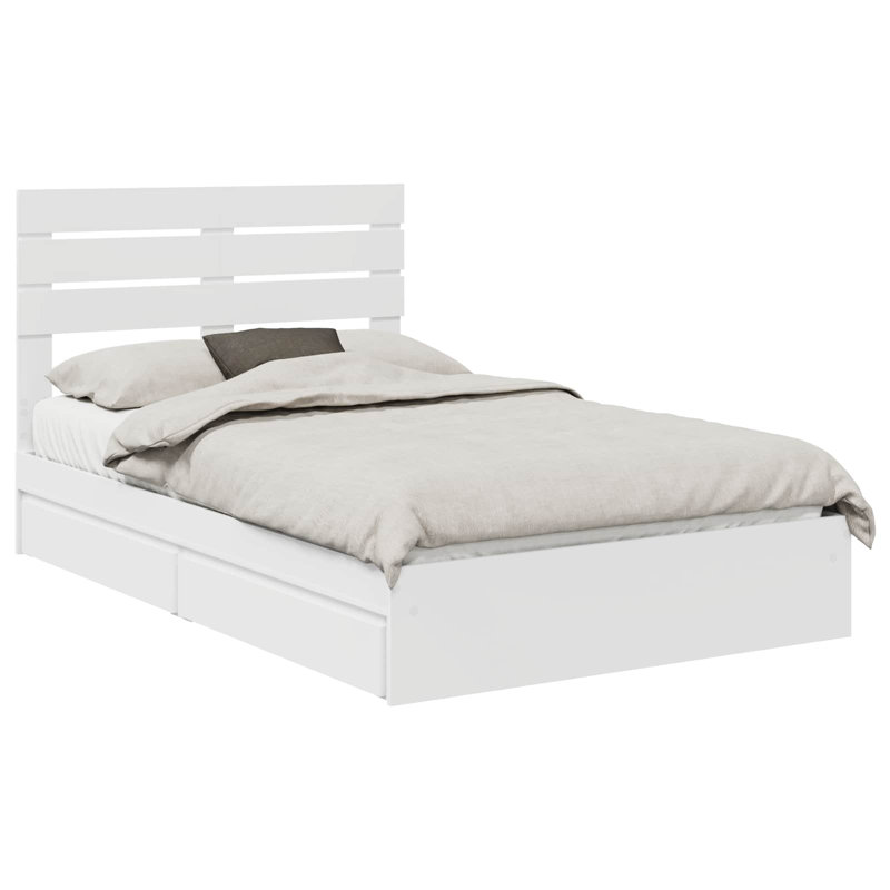 Bed, Small Double (4'), White