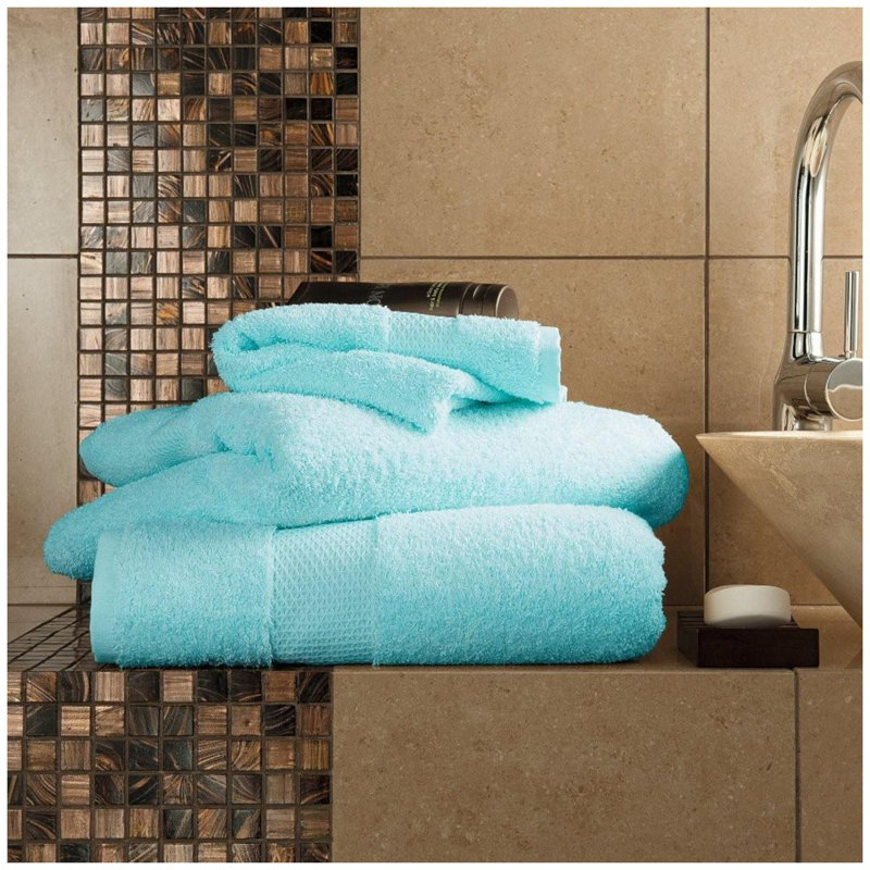 Miami 2 Piece Bath Sheet Same-Size Bale, Jumbo Bath Sheet - 2 Pack, Turqouise