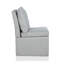 Chaise d'appoint à roulettes Wrentham Burney-1168949019
