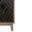 Grande armoire de rangement avec 4 portes à motif concave et convexe - 2 tablettes Mid-Century-1540346510