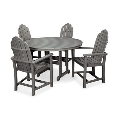Cape Cod 5-Piece Round Dining Set
