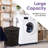 Jaliyah Plastic Laundry Hamper with Handles-1692652711