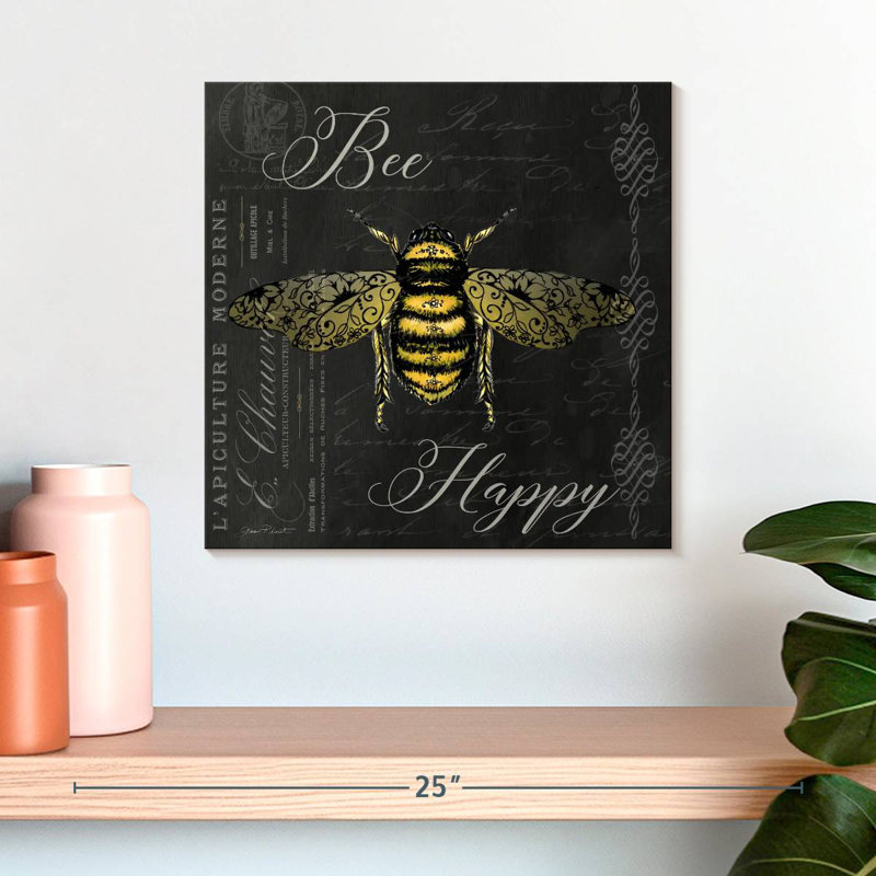 Crowle Bee Happy, H 16 po x l 16 po