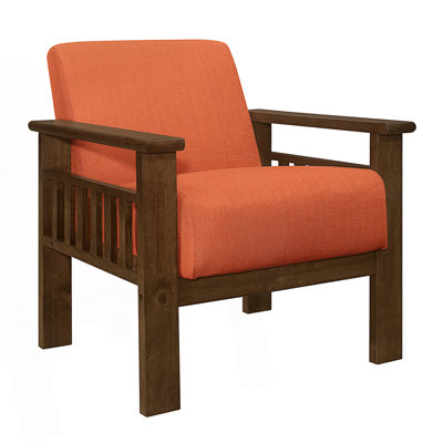 Upholstered 1Pc Accent Chair Comfy Chair