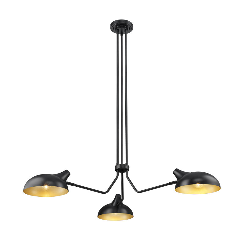 Luminaire suspendu 3 lumières Bellamy