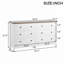 Commode 6 tiroirs