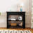 Retro Console Table with Drawer and Two Sturdy Shelves for Entryway, Living Room-1953169547