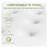 Bedstory 12-Inch King Hybrid Mattress in a Box with Gel Memory Foam and Breathable Green Cover