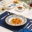 Assiette empilable Cruise-Amalfi en porcelaine de qualité supérieure Selas à bord court-129526932