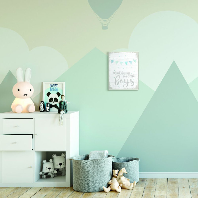 Art de conception de mots pour enfants remerciement pour enfants Hanlon, H 10 po x l 15 po x P 0,5 po, Plaque en bois