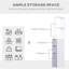 Armoire de rangement pour salle de bain-836750638