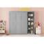 Lit escamotable double pleine grandeur avec tablettes