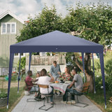 20 Ft. W x 10 FT. D Steel Pop-Up Canopy