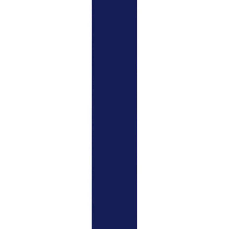 Papier peint adhésif simple à rayures, Bleu marine