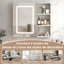 Glass Round Wall Full Length Mirror