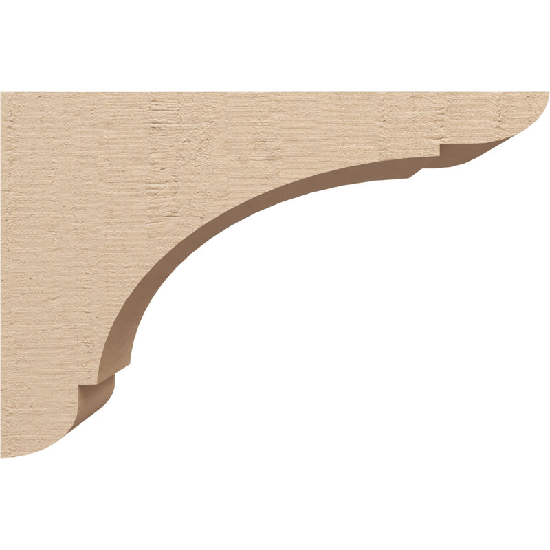 Bois de cèdre brut olympique TimberThane Corbel, brun clair apprêté, H 12 po x l 6 po x P 18 po