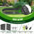 Gray Metal Oval Large Raised Garden Bed Planter Boxes For Vegetables Flowers Herbs (144 In. L X 36 In. W X 18 In. H)-1391193338-1391193339