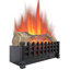 Chaufferette électrique autoportante de 20 pouces avec insert de bûches 3D, foyer intérieur de 1400 W avec télécommande, certifié CSA / UL, effet de flamme réaliste