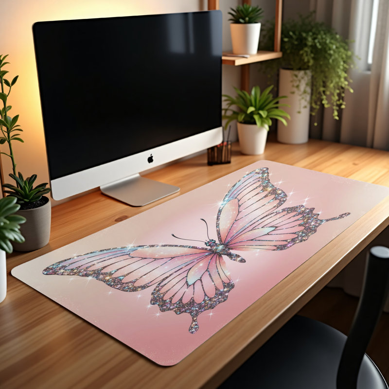 Polyester Desk Pad, 31.5x15.5