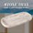 Guein Oval Natural Marble Tray,ROSSO NORVEGIAN