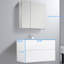 Meuble-lavabo flottant 36 po avec lavabo mural Annedoris-916351008-916351012