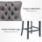 Upholstered Tufted Wingback Velvet Counter Bar Stool (Set of 4)-155176108-155176109