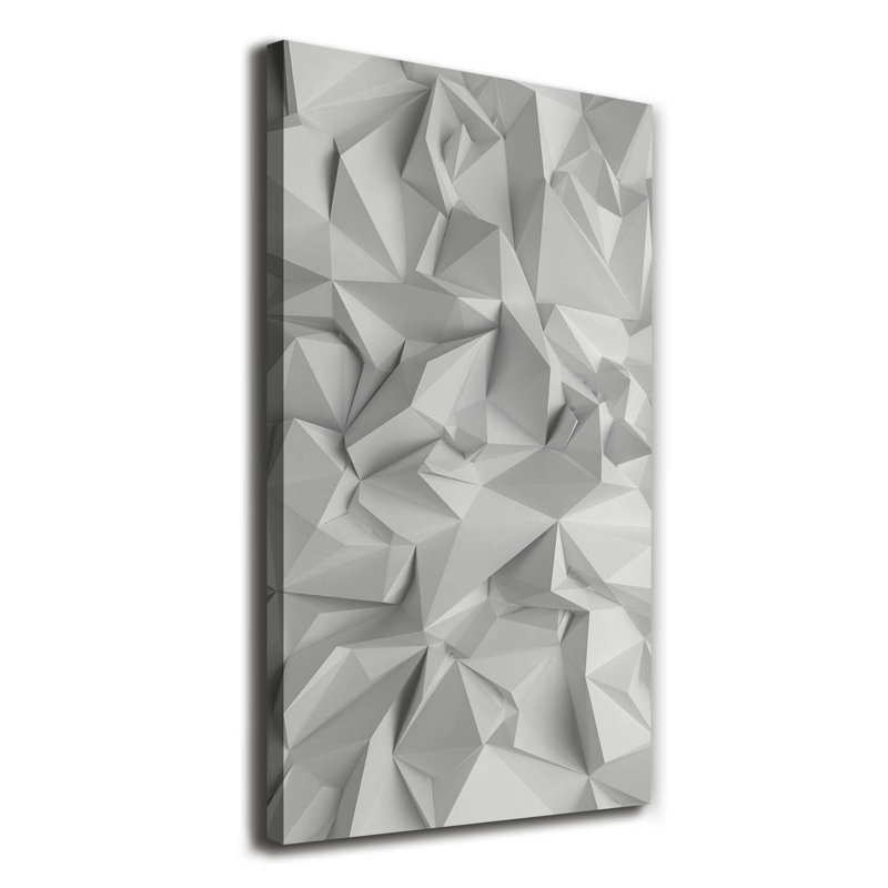 3D Abstraction - Wrapped Canvas Print