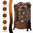 Dresden Cherry Oak Finish Curio
