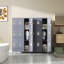 Metal 3 - Tier 89.9cm Gym Locker with Handle-242549909
