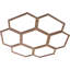 Médaillon de plafond en bois Florin-63411884-63411865
