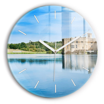 Glass Wall Clock