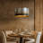 Cannery 4-Light Drum Pendant - Ombre Galvanized