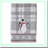 Whistler Snowman Plush Bath Towel - Cozy Gray Winter Edition
