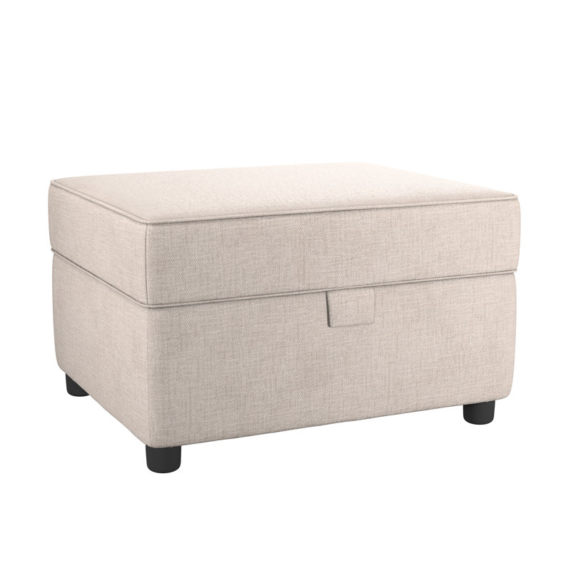 Alesandro Wide Rectangle Footstool Ottoman with Storage