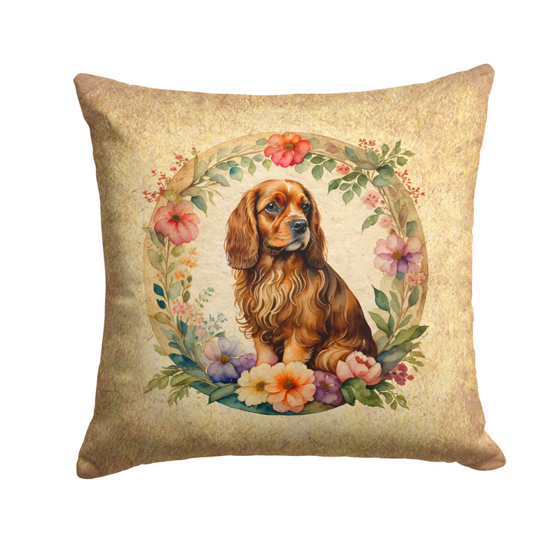  Other/No Pattern Polyester Indoor/Outdoor Throw Pillow, 14" H x 14" W x 3" D