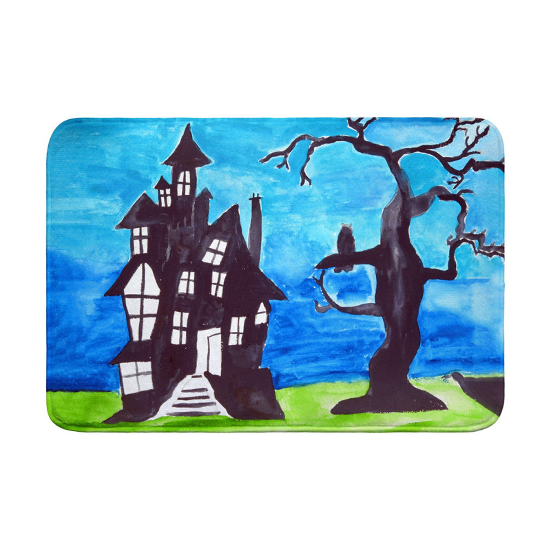 Tapis de bain Haunted House, L 36 po x l 24 po