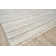 Rossini Striped Area Rug in Silver/Ivory