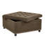 76cm Tufted Square Ottoman with Storage Upholstered Footstool Coffee Table for Living Room Bedroom Entrway-1001535263