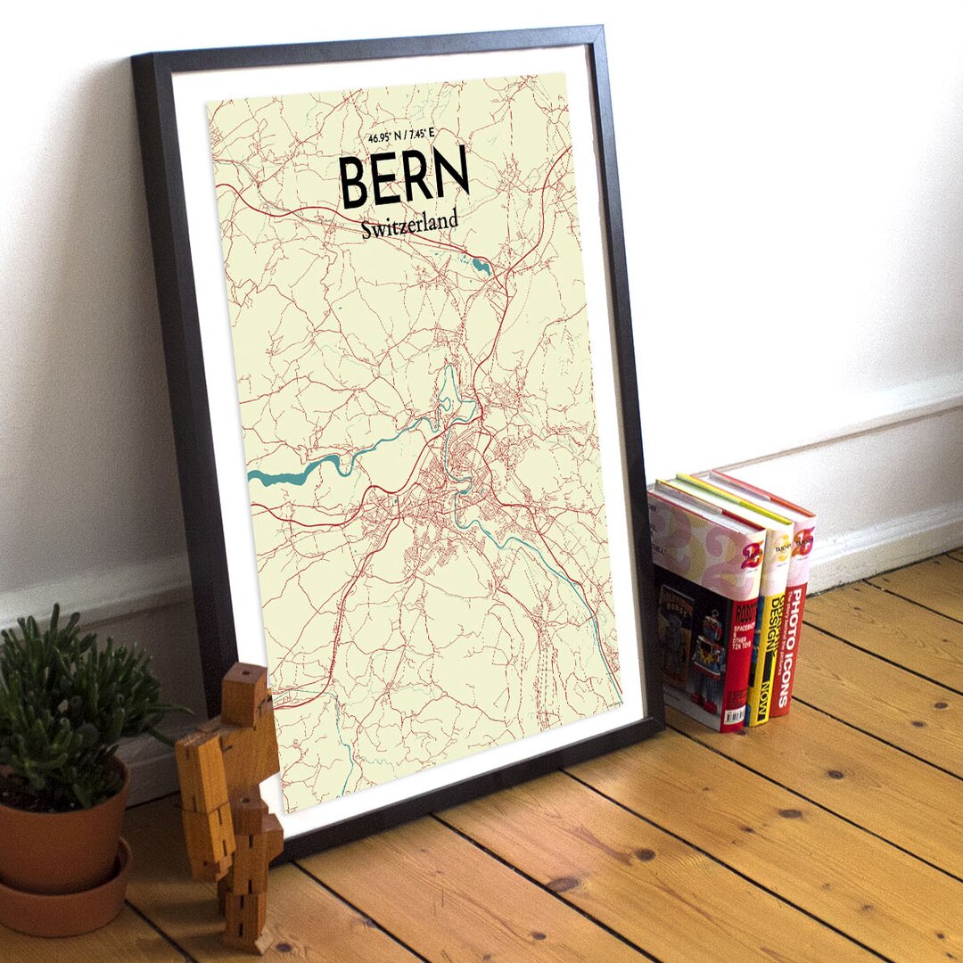 Poster Bern City Map