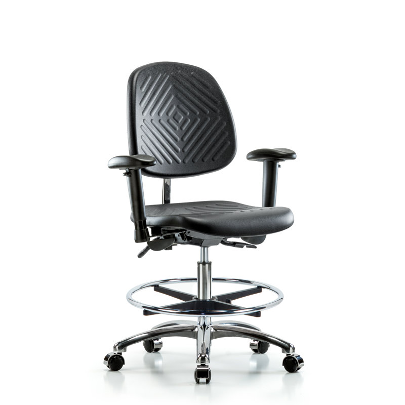 Chaise de dessin Winifred, Roulettes, Non inclus, Réglable