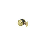 Deltana CL210LA-3 Double Deadbolt GR2 w/ 2-3/4" Backset in Polished Brass