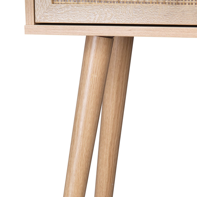 Toquerville 100Cm Boheme Console Table, Natural