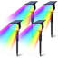 Plastic Solar Powered Pathway Light Pack