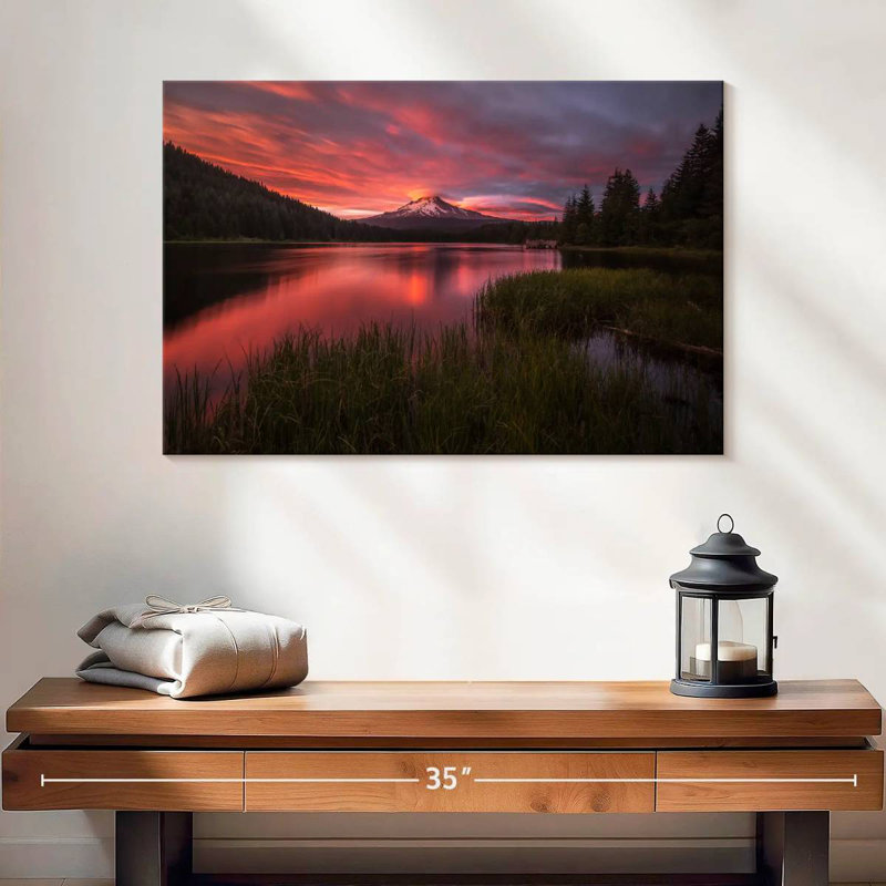 Alvord Hood Mountain Sunrise, 16" H x 24" W