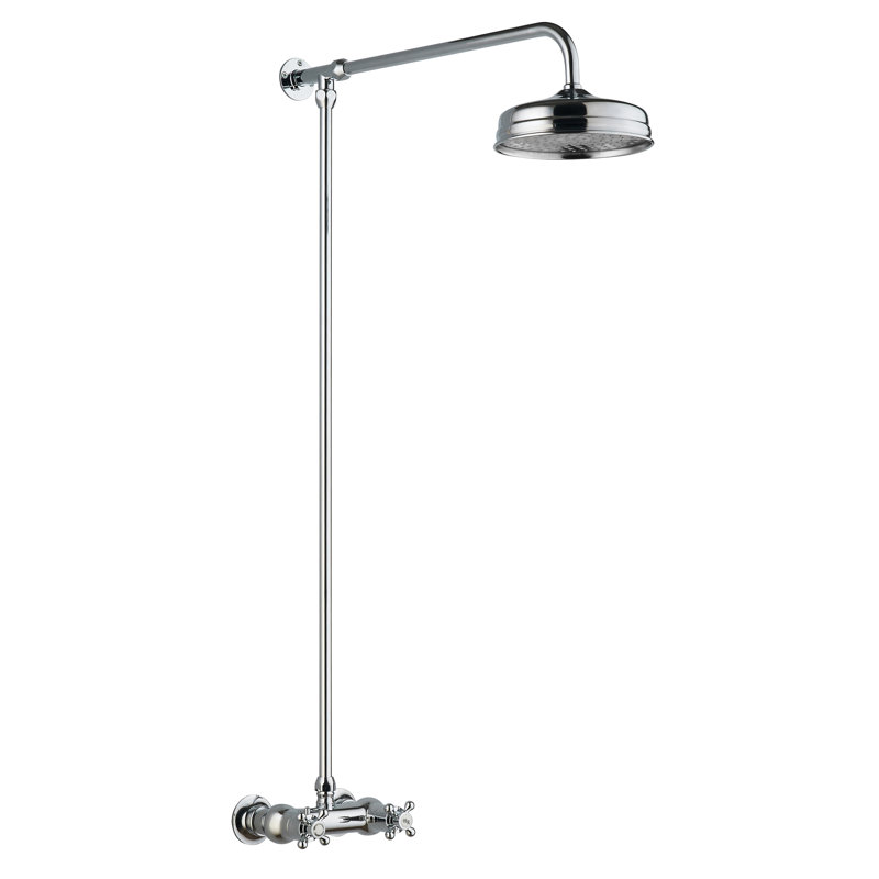 Twin Exposed Thermostatic Shower Valve