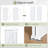 Paneled Bypass Sliding Closet Doors with Installation Hardware Kit-122103283